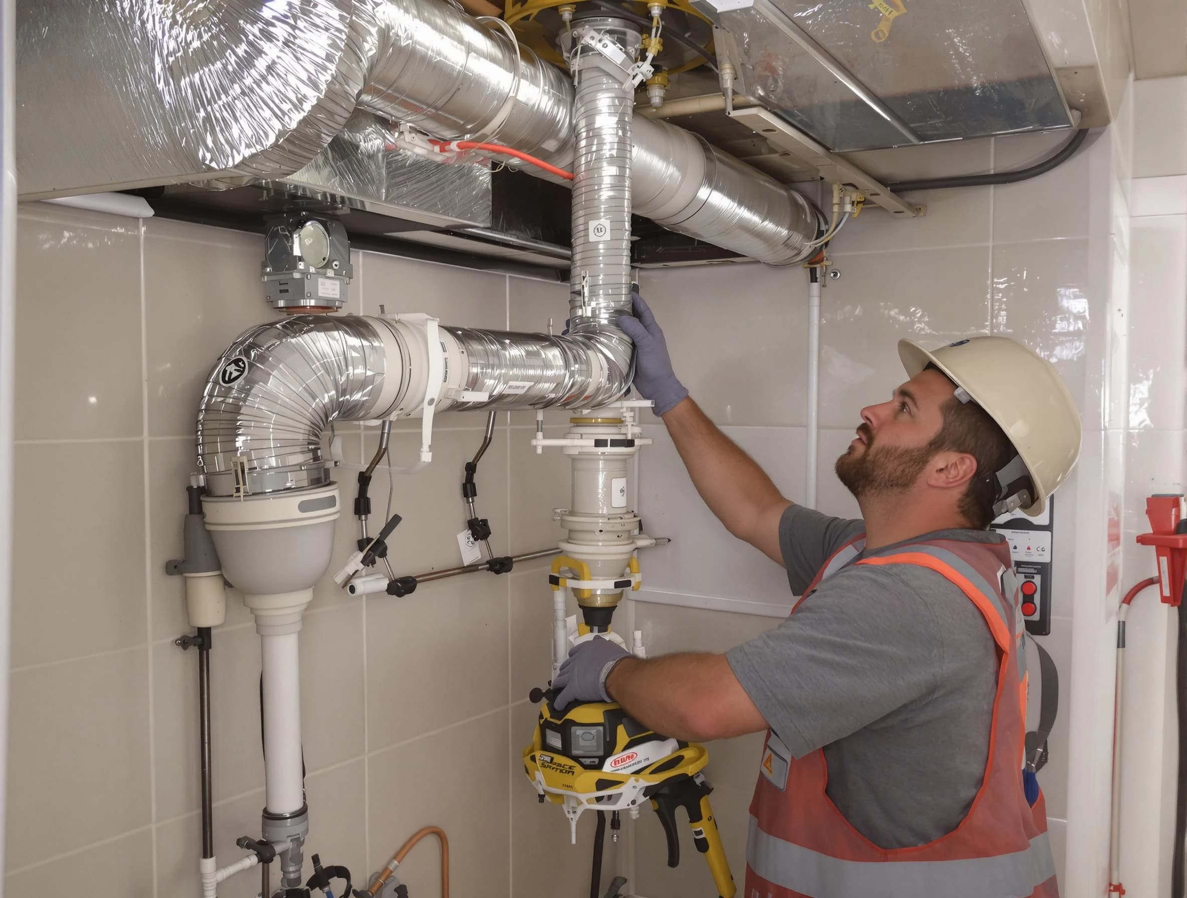 Fall River Dryer Vent Cleaning expert performing professional dryer vent repair and installation in Fall River