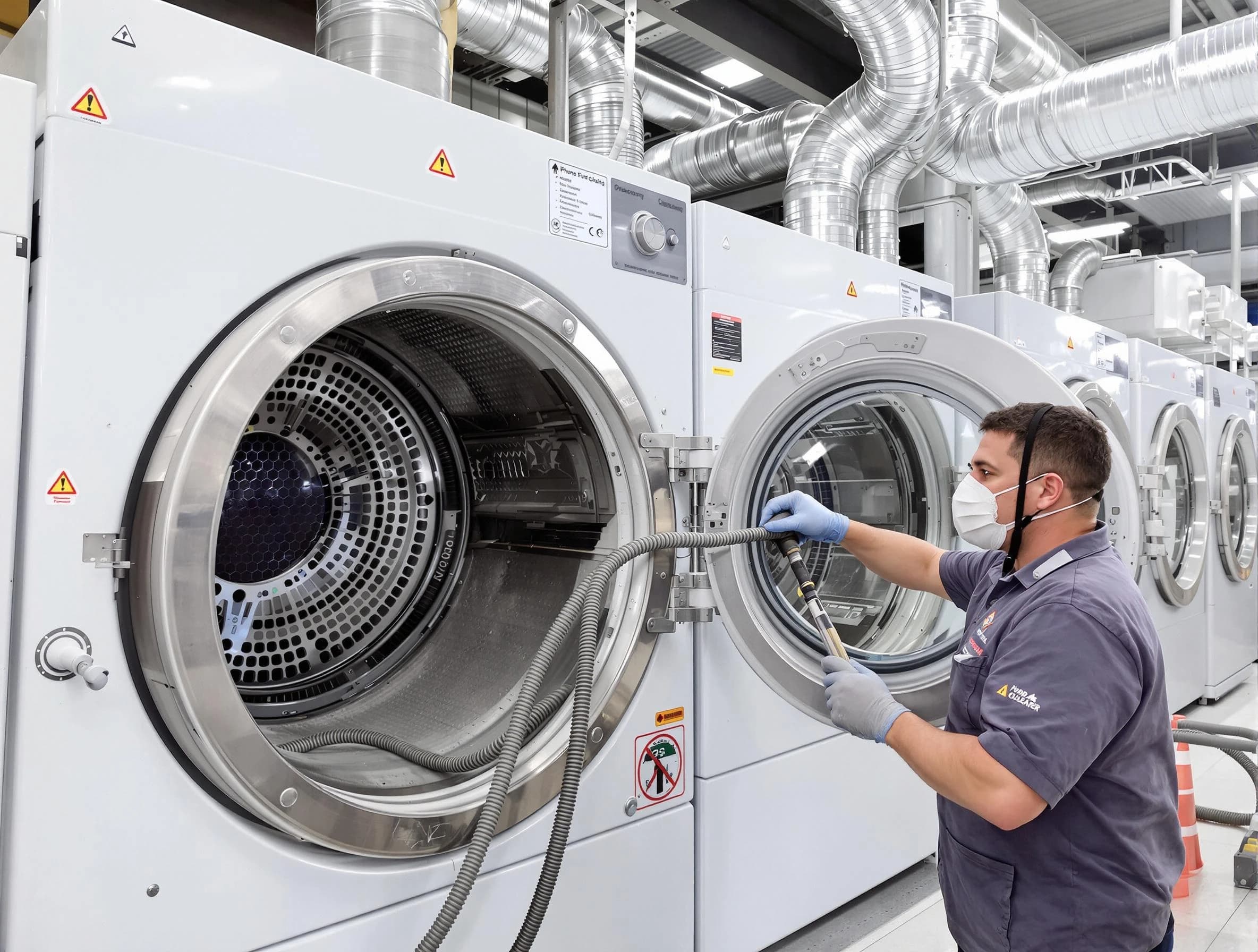 Industrial-grade dryer vent cleaning by Fall River Dryer Vent Cleaning in Fall River