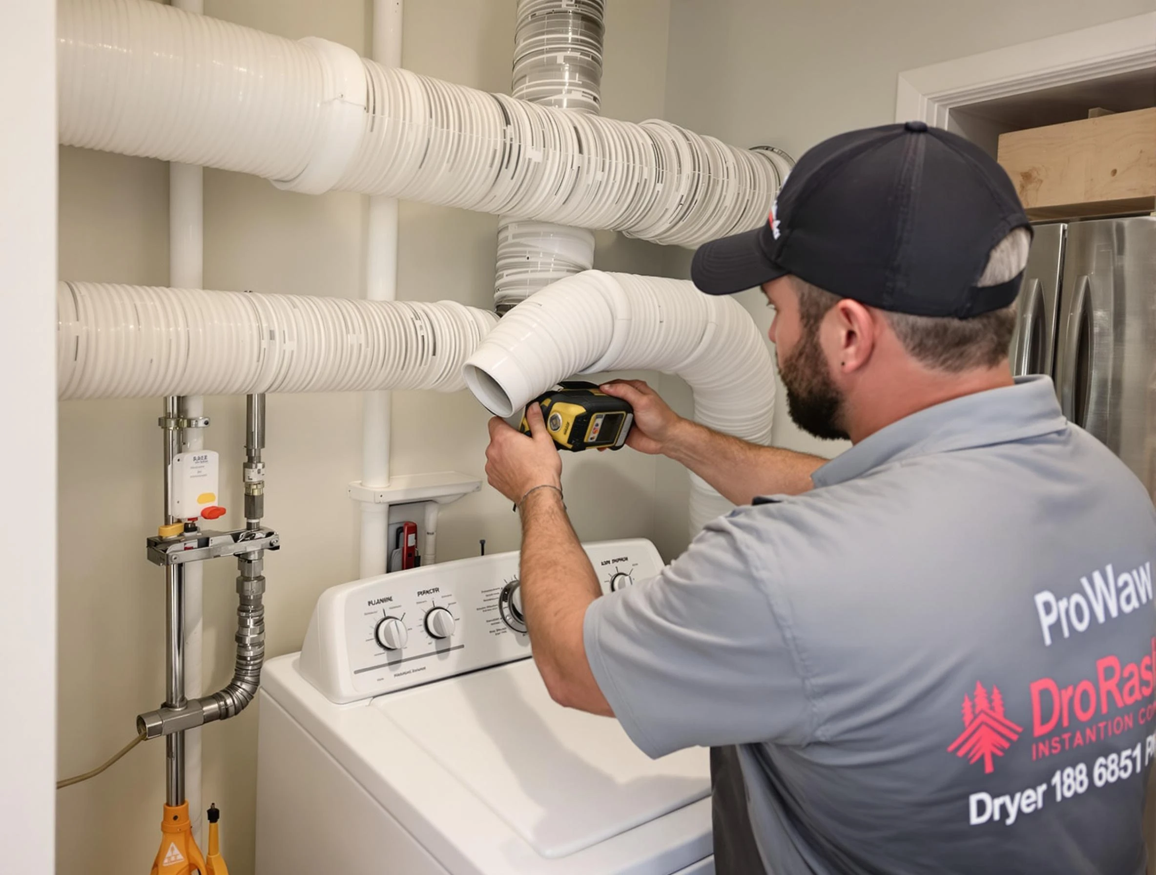 Professional dryer vent hose installation by Fall River Dryer Vent Cleaning in Fall River