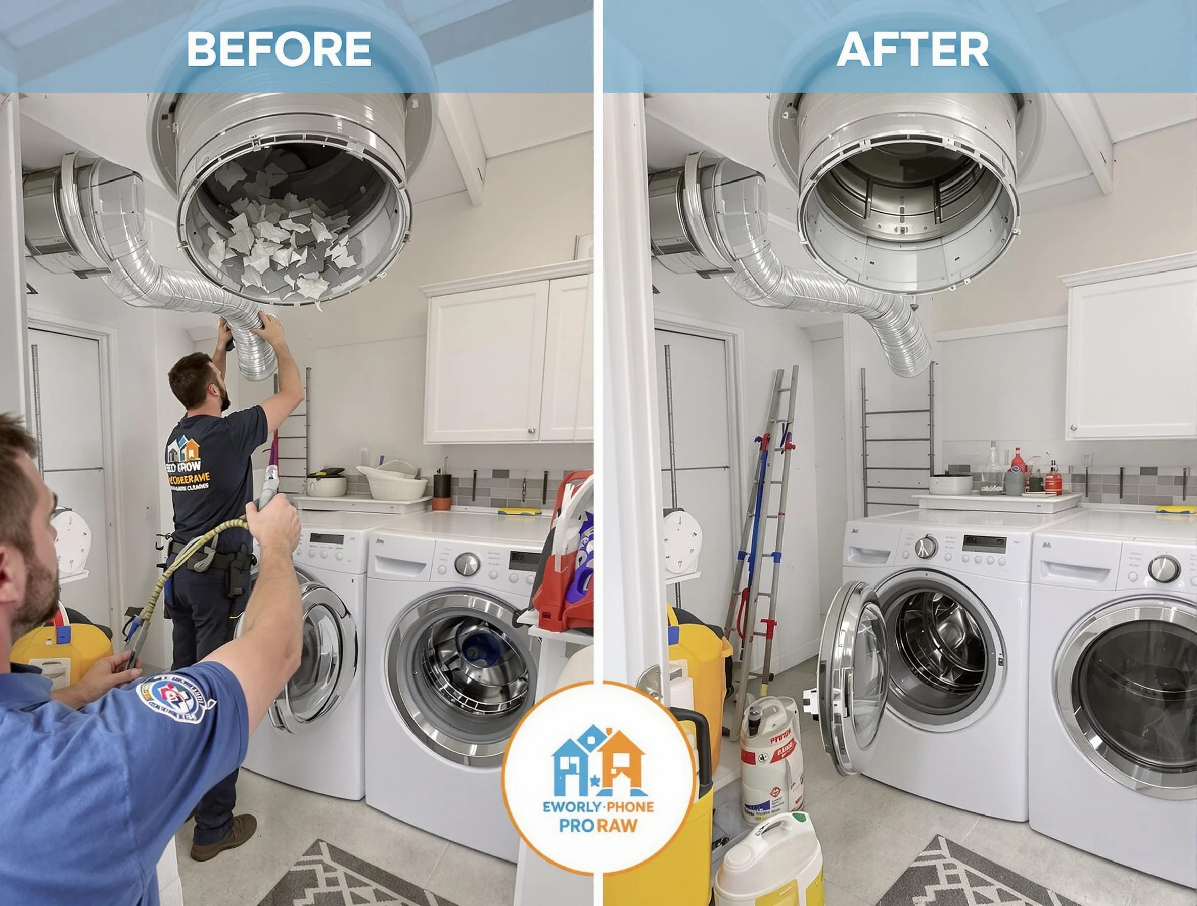 Residential dryer vent cleaning by Fall River Dryer Vent Cleaning in Fall River